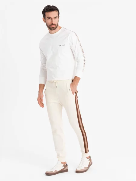 Pantaloni de trening Ombre tricotate