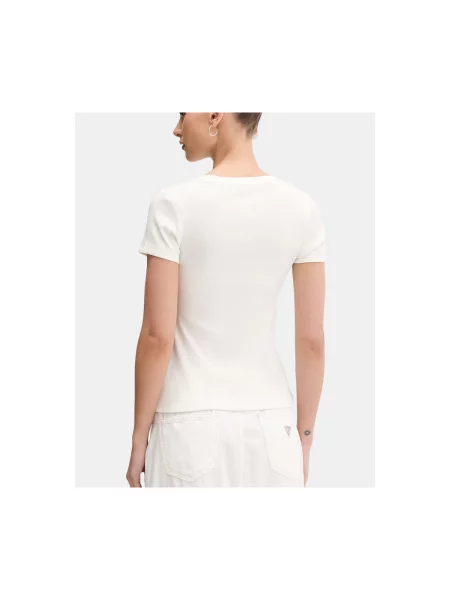 Tričko Guess Jeans bílé