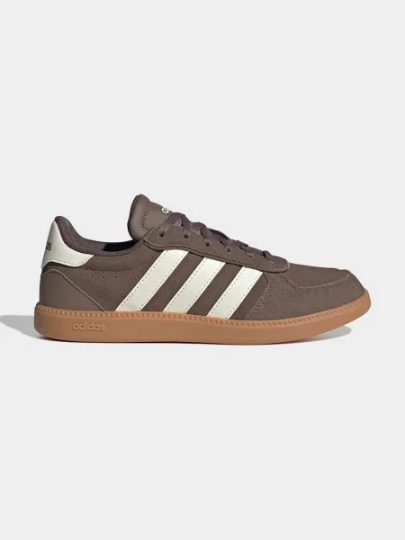 Adidas BREAKNET SLEEK tenisky detské hnedá