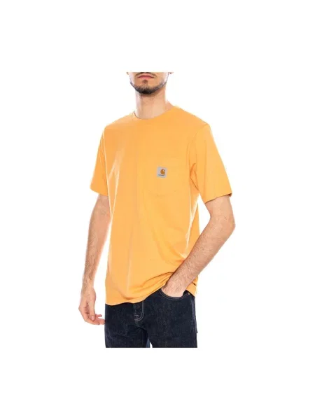 Koszulka Carhartt Wip pomarańczowa