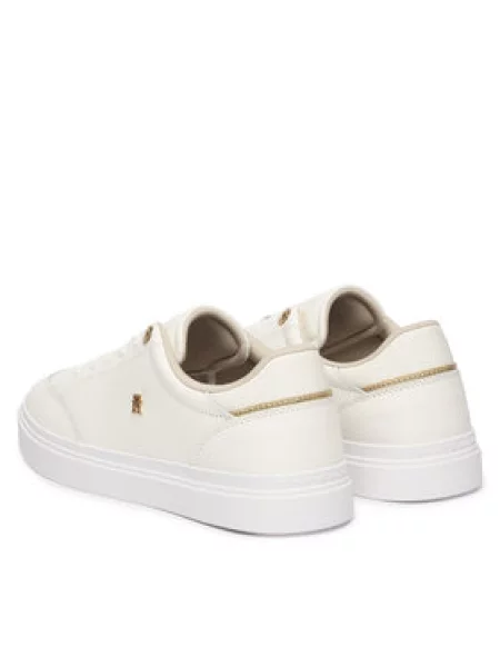 Superge Tommy Hilfiger Th Chic Cupsole Écru bela