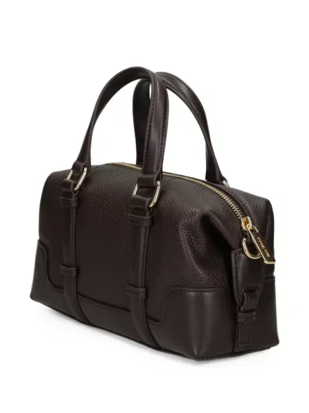 Geantă Michael Michael Kors din piele de căprioară slingback maro