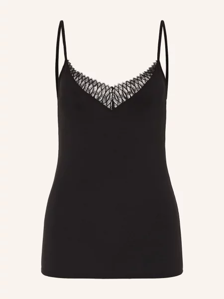 Triumph Top Od Piżamy Aura Spotlight schwarz czarna