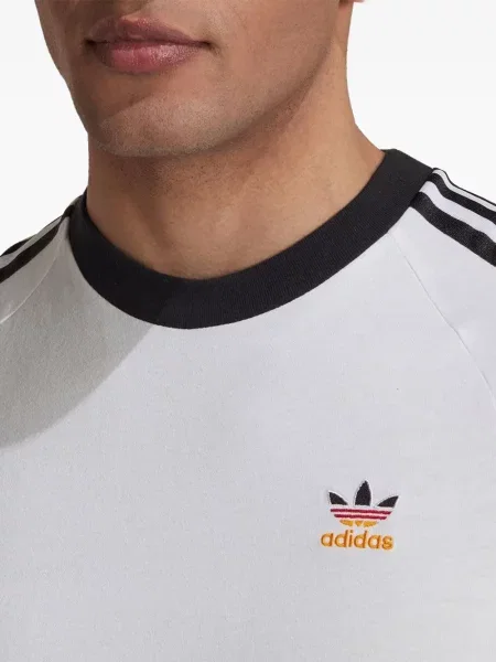 Pletene retro kratke hlače Adidas bijela