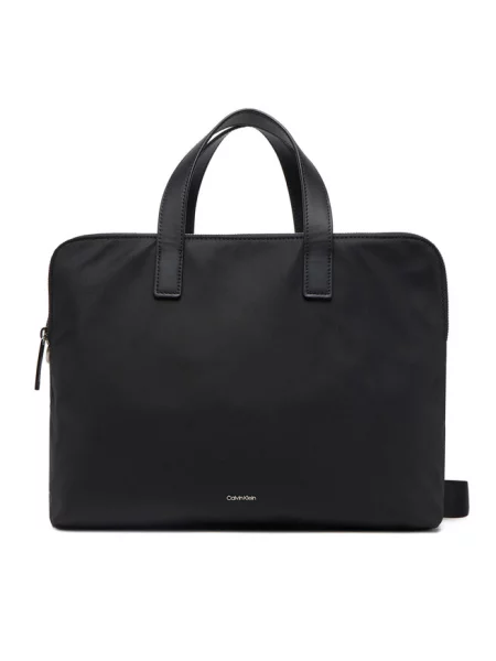 Torba na laptopa Calvin Klein czarna
