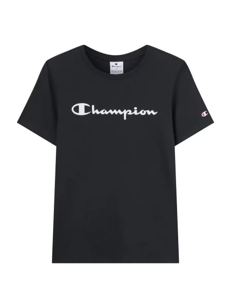 Champion Tricou negru alb