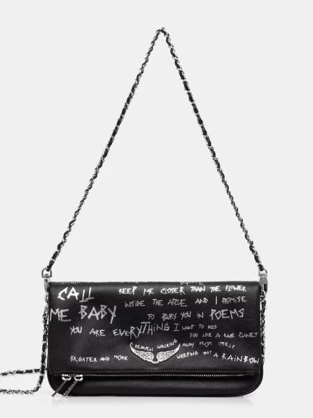 Geanta de piele Zadig&voltaire din piele negru