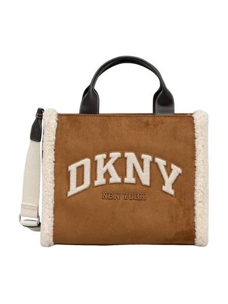 Shopperka Dkny brązowa