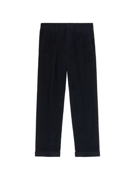 Pantaloni Fay de catifea cord albastru