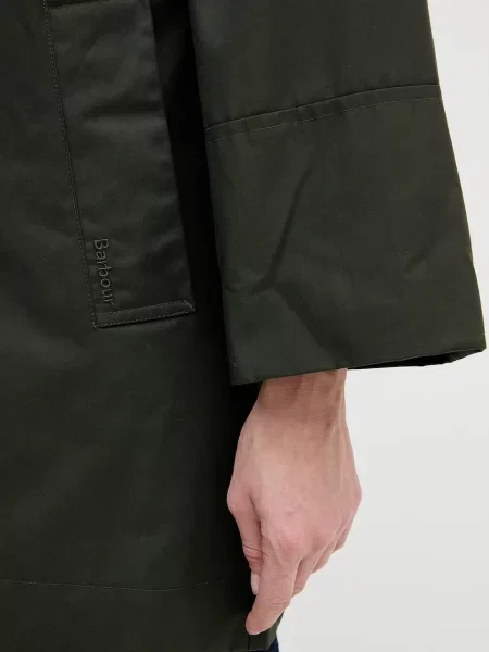 Пальто Barbour зеленое