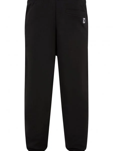 Karl Kani Pantaloni roșu carmin / negru alb