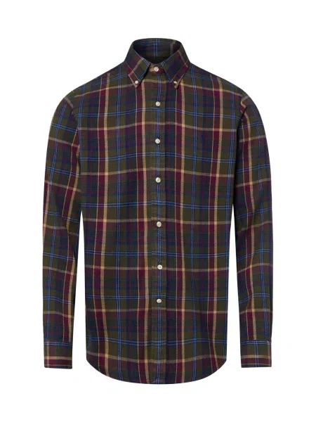 Koszula Polo Ralph Lauren casual flanelowa zielona