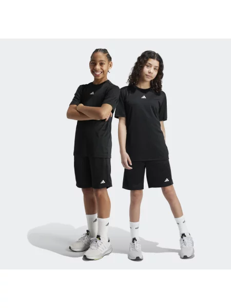Szorty Train Essentials Logo Regular Fit Kids białe
