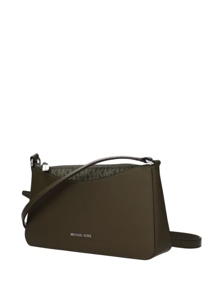 Geantă Michael Kors cu autograf verde