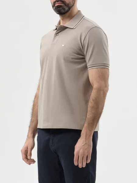 Поло Emporio Armani бежеве