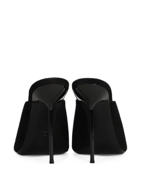 Papuci tip mules Paris Texas negru