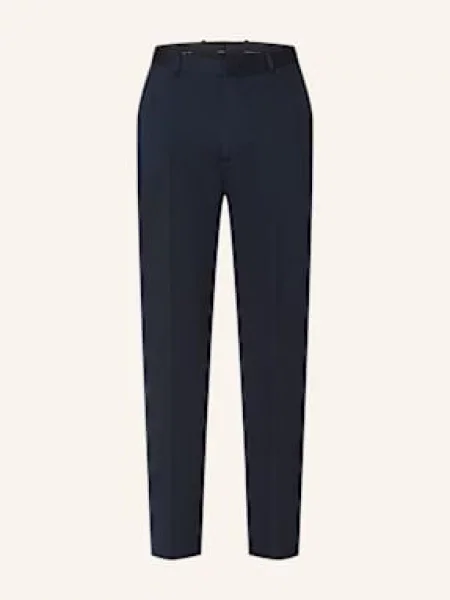 Circolo Spodnie Garniturowe Extra Slim Fit blau granatowe