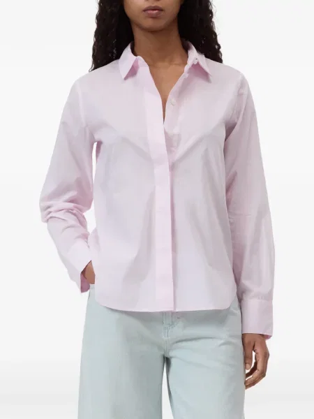 Cămașă Closed clasică lungă roz