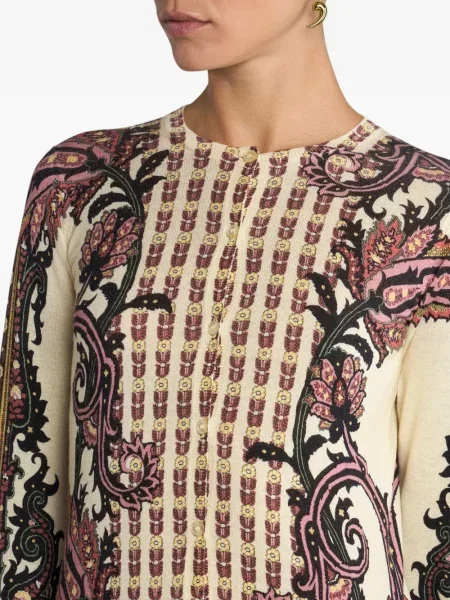 Cardigan Etro cu model paisley