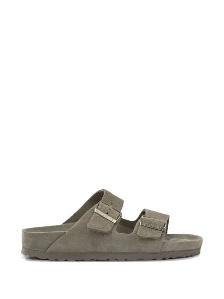 Презрамки сандали Birkenstock с катарама сиво