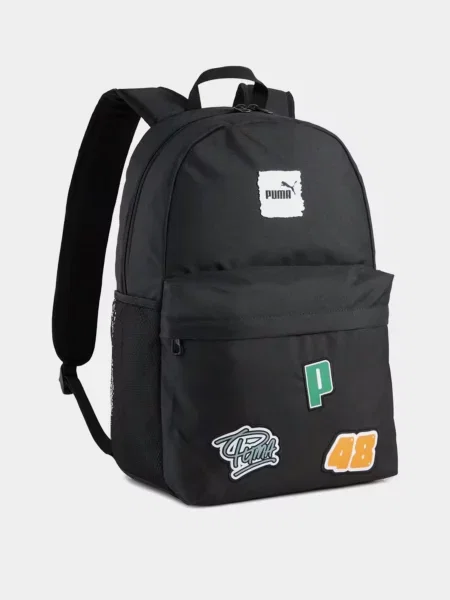 PUMA Phase Patch Рюкзак Унісекс чорний