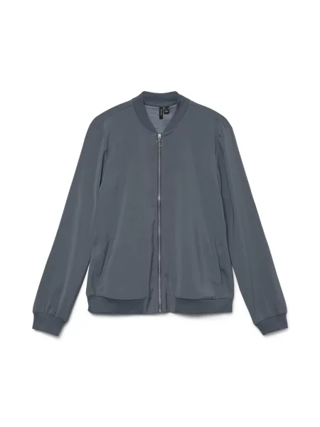VERO MODA Přechodná bunda VMCoco kouřově modrá