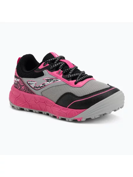 Gyerek futócipő Joma Kubor Jr gray/fuchsia. Méret: 36 EU szürke