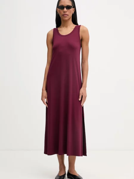 Marc O'Polo sukienka bordowa