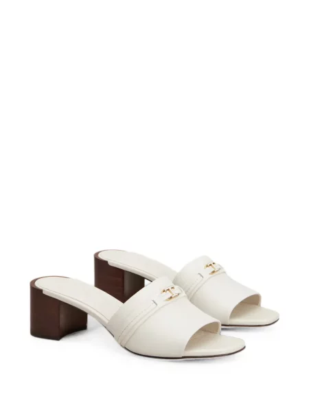 Sandale Tod's din piele alb