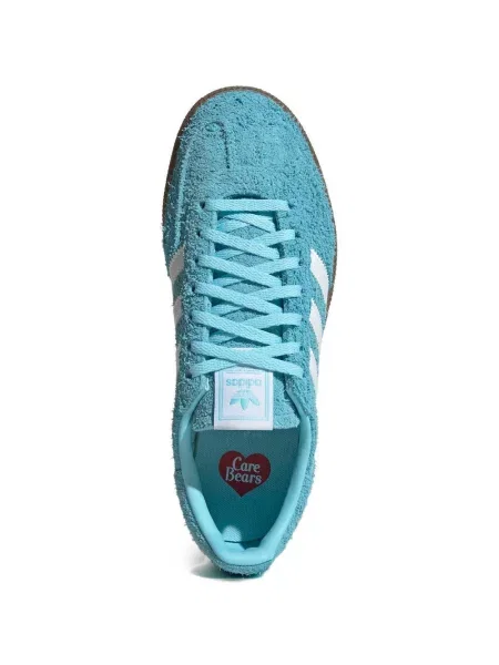 Велурени маратонки Adidas Superstar с връзки синьо