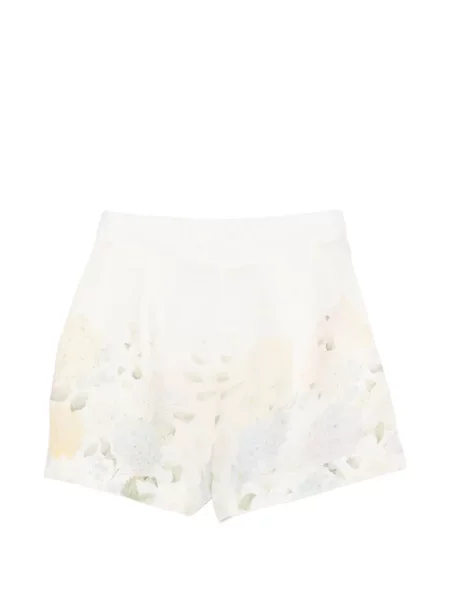 Pantaloni scurți Mc2 Saint Barth cu model floral cu imagine