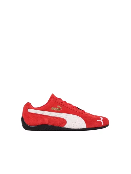 Sneakersy Puma Suede skórzane czerwone