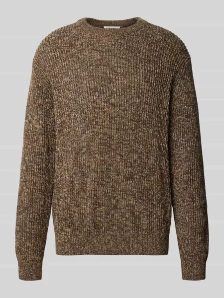 Sweter z imitacją dzianiny Selected
