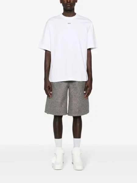 Tricou Off-white cu imagine alb