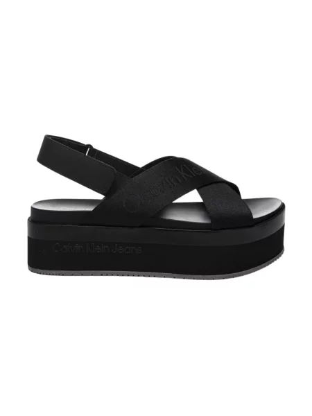 Sandały Calvin Klein Jeans czarne