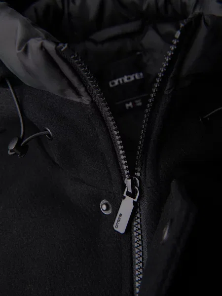 Parka Ombre crna