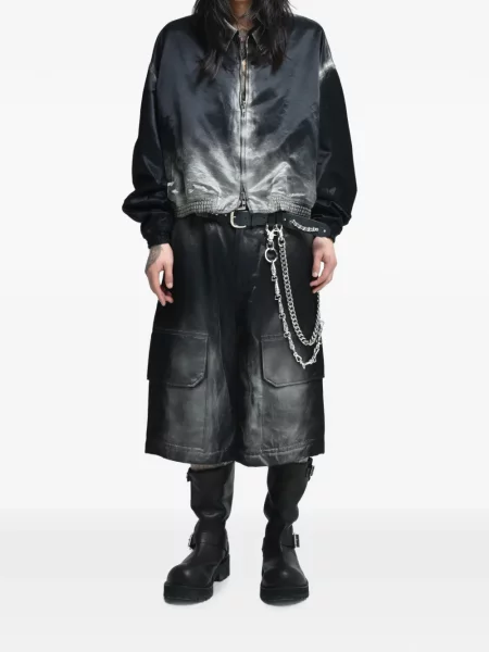 Pantaloni scurți cargo Filth negru