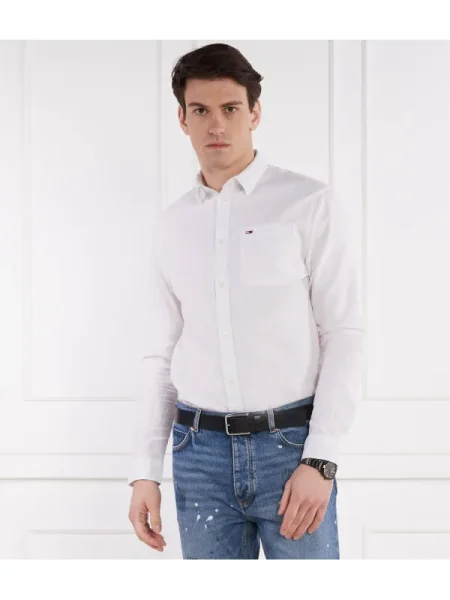 Tommy Jeans Ing len hozzáadásával fehér