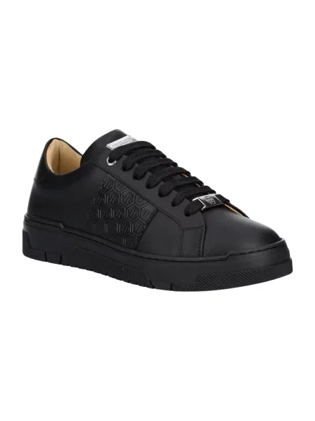 Sneakersy Philipp Plein skórzane czarne