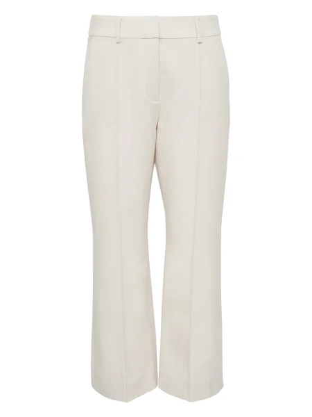 COMMA Hlače na rob ecru