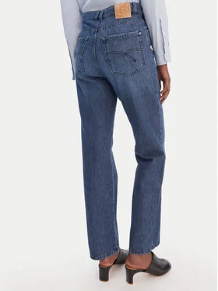 Marella Džinsai Wide Leg mėlyna