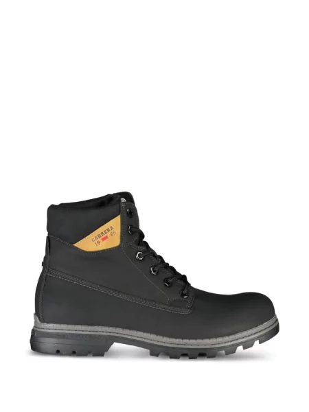 Botine Carrera cu șireturi din dantelă negru