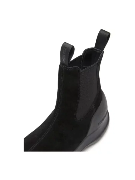 Sztyblety Moon Boot zamszowe czarne