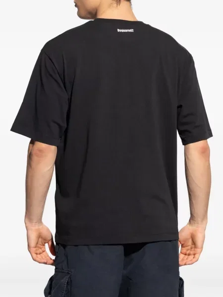 Tricou Dsquared2 cu imagine negru