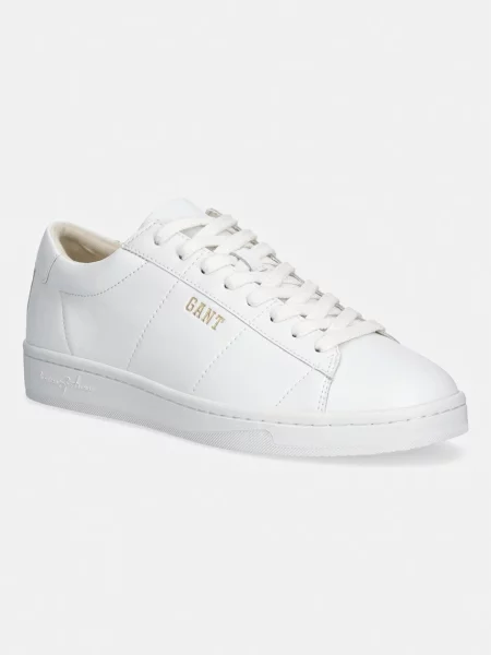 Gant sneakers din piele Prepus alb