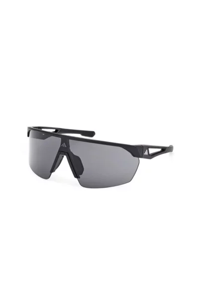 Okulary adidas Sport z lustrzanymi soczewkami czarne