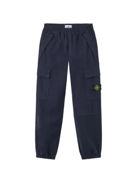 Μάλλινη αθλητικά παντελόνια Stone Island πέτρες μπλε