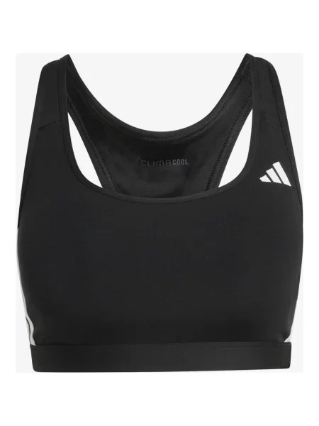 Biustonosz adidas 3 bandas Optime Essentials czarny XS biały