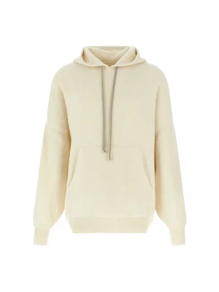 Bluza z kapturem Rick Owens beżowa