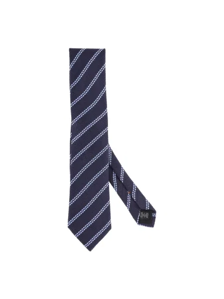 Krawat Zegna niebieski